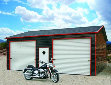 22 x 26 Boxed Eave Garage