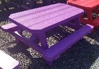 Finch Stock Purple Child's Table & Benches $269.00