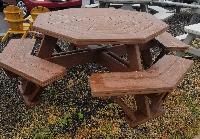 Finch Stock Walnut Octagon Table Sale $1449.00 