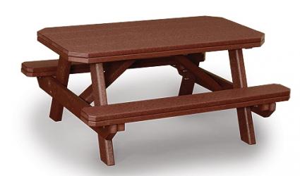 Child's Poly Picnic Table with Benches
