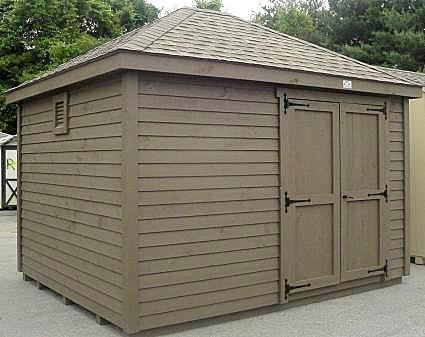 10' X 12' Rough Sawn Cabana