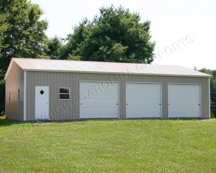 22 x 41 All Vertical Style Garage