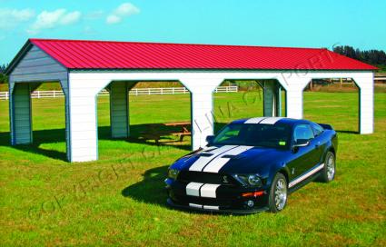 20 x 41 Side Entrance Garage