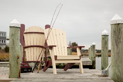 SeaAira Poly Folding Adirondack Chair