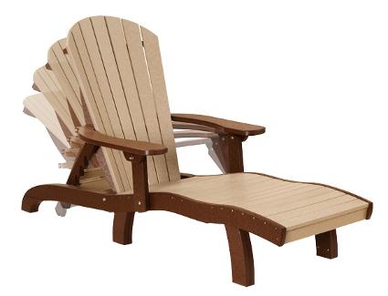 SeaAira Adirondack Poly Lounge Chair w/ Arms