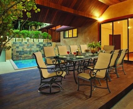 Pride Castelle Milano II Sling Dining Collection 