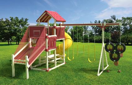 Swing Kingdom RL-3 Sports Tower