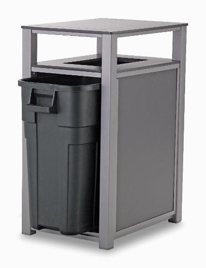 Telescope Trash / Towel Receptacle