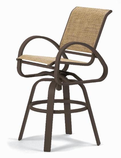 Telescope Aruba Bar Height Swivel Cafe Chair