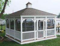 14 Ft. Vinyl Rectangle Gazebo