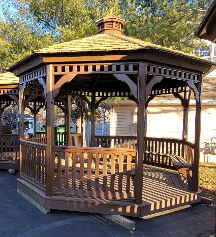 S 6GUS 22 Stock 12' Octagon Gazebo As-is $1999.00
