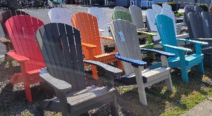 Finch Stock SeaAira Adirondack Folding Chair Display Clearance 