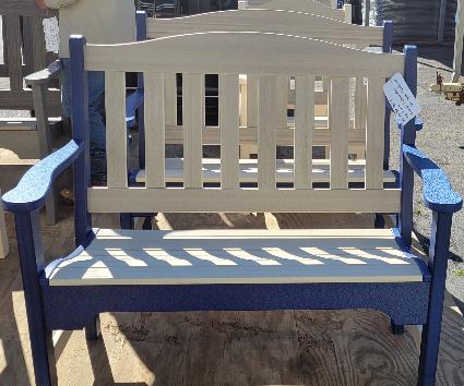 Finch Stock Avonlea Bench Birch/Patriot Blue $459.00  