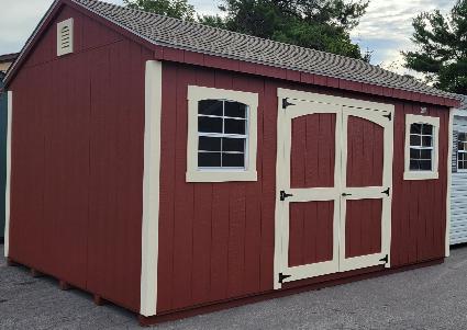 S 308A 22 Stock 12' x 16' High Wall Workshop Sale $5327.00