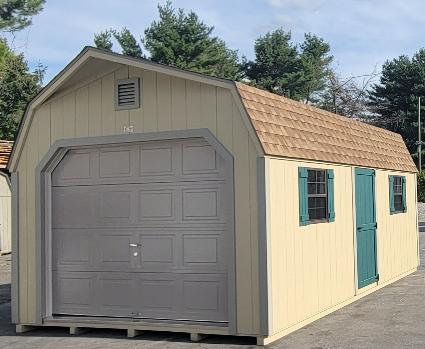 S 310A 22 Stock 12' x 20' High Wall Barn Garage Sale $7661.00