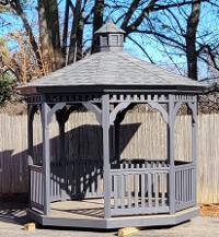 S 7G 22 Stock 10' Octagon Wood Gazebo Sale $4799.00