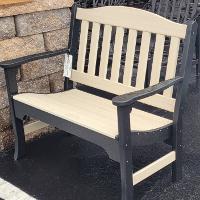 Finch Stock Avonlea Bench Black-Birch $519.00