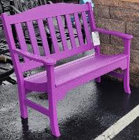 Finch Stock Avonlea Bench Purple $499.00