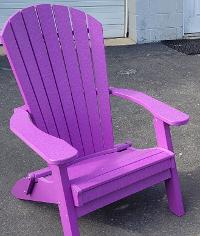 Finch Stock SeaAira Adirondack Folding Chair Purple $269.00