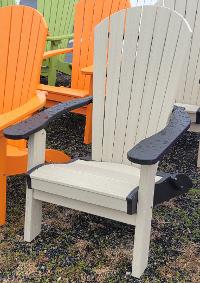 Finch Stock SeaAira Adirondack Folding Chair Black-Birch $319.00