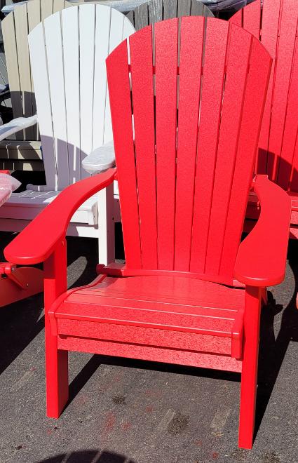 Finch Stock SeaAira Adirondack Folding Chair Red $309.00