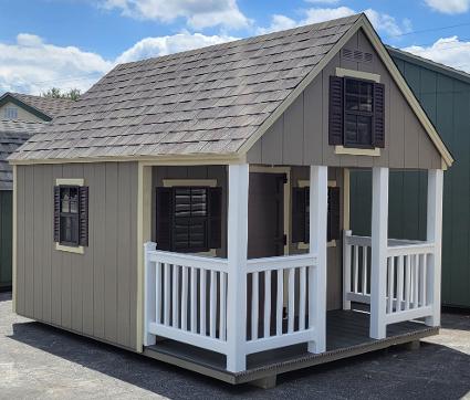 S 1LW 23 Stock 8' x 12' A-Frame Playhouse Sale $3012.00