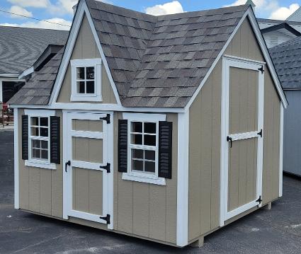 S 3LW 23 Stock 8' x 8' Victorian Playhouse Sale $1828.00