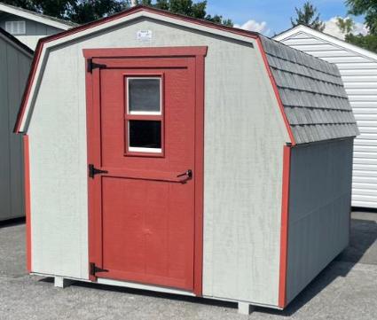S 37US 23 Stock 8' x 8' Used Mini Barn As-Is $1849.00