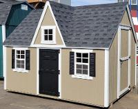 S 7LW 23 Stock 8' x 10' Victorian Playhouse Sale $2076.00