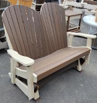 Finch Stock SeaAira Adirondack Double Glider Brazilian Walnut-Birch $900.00