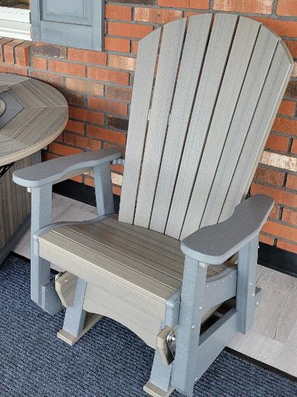 Finch Stock SeaAira Adirondack Glider CoastalGrey-Dark Grey $479.00 