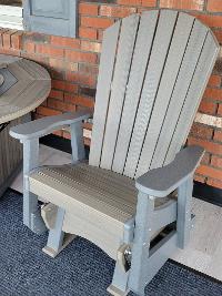 Finch Stock SeaAira Adirondack Glider CoastalGrey-Dark Grey $479.00 
