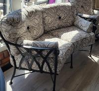 Pride Castelle Veranda Crescent Loveseat Sale $1399.00