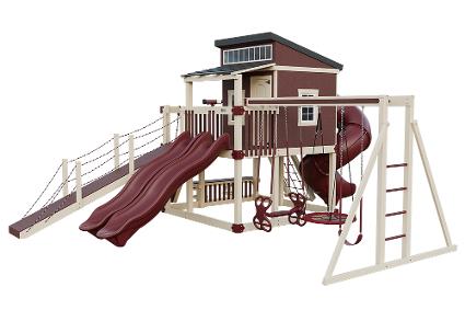 Swing Kingdom Playhouse Series Kingdom Lodge Deluxe