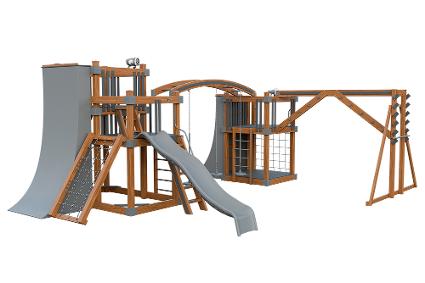 Swing Kingdom Adventurer Series Obstacle Course
