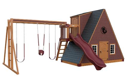 Swing Kingdom Playhouse Series Alpine Retreat