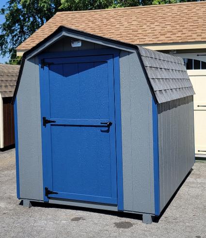 S 191A 24 Stock 6' x 8' Mini Barn Sale $1706.00 