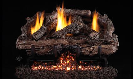 Peterson Charred Age Split Vent-Free Log Set G10