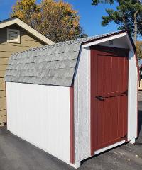 S 190A 24 Stock 6' x 8' Mini Barn Sale $1706.00