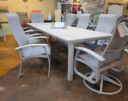 Telescope Belle Isle Extension Dining Set Sale $5500.00