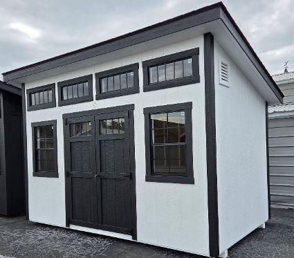 S 56A 25 Stock 8' x 14' Lean-To Sale $5860.00