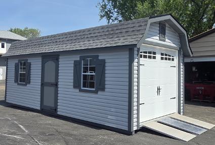 S 94A 25 Stock 10' x 24' Designer High Barn Garage Sale $11,139.00