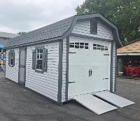 S 94A 25 Stock 10' x 24' Designer High Barn Garage Sale $10,941.00