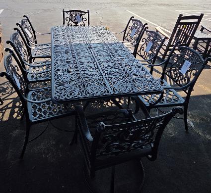 Hanamint Grand Tuscany Dining 90 Table Set $4064.00
