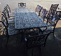 Hanamint Grand Tuscany Dining 90 Table Set $4064.00