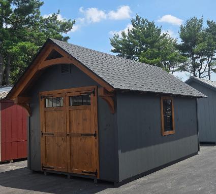 S 119A 25 Stock 10' x 16' Timberframe Workshop Sale $10,597.00