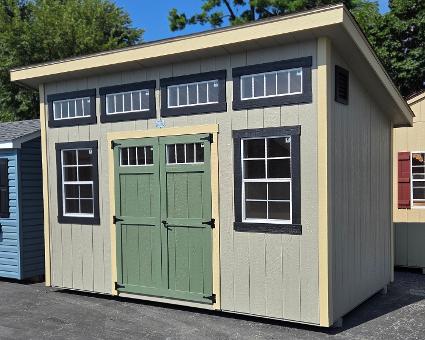 S 193A 25 Stock 8' x 14' High Wall Lean-to Sale $5860.00