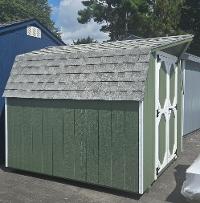 S 187A 25 Stock 8' x 8' Mini Barn Sale $2028.00
