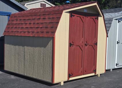S 181A 25 Stock 8' x 8' Mini Barn Sale $2028.00