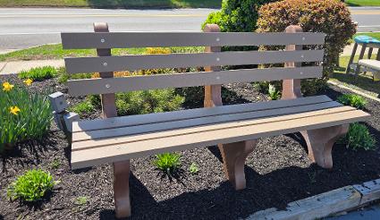 Finch 72 Poly Park Bench DC $650.00 